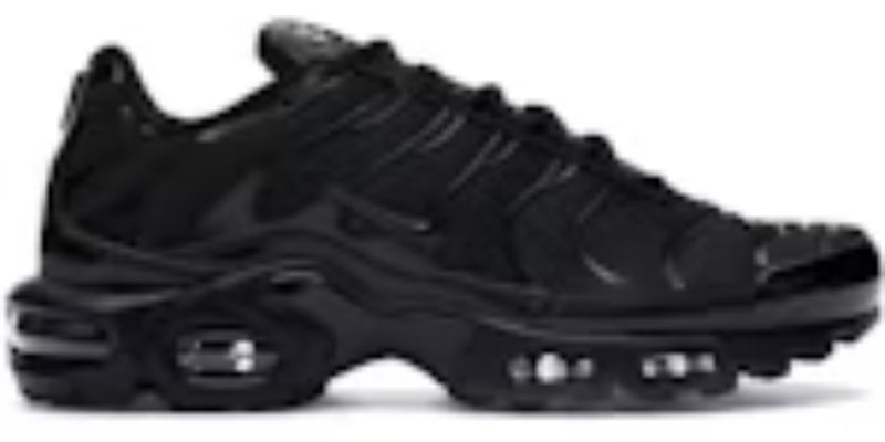 Mens Air Cusion Plus Triple Black Best Running Takkies Shoes Sneakers