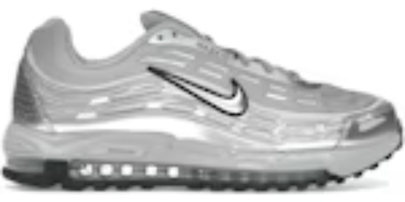 Mens Air Cusion TL 2.5 Metallic Silver Cool Takkies Shoes Sneakers