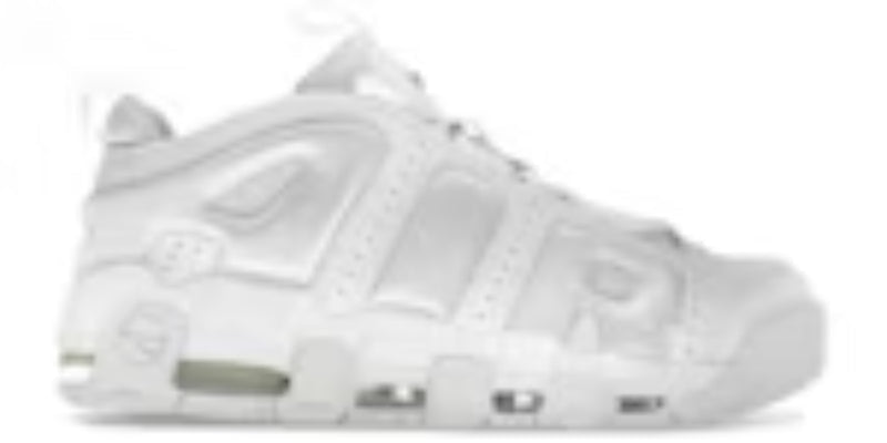 Mens More Uptempo Low Triple White Takkies Shoes Shoes Sneakers