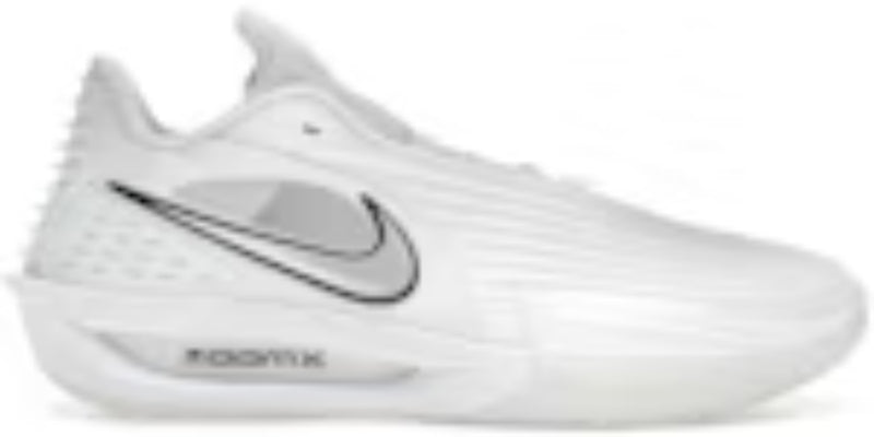 Mens Air Z GT Cut 3 Turbo White Metallic Silver Slip On Takkies Shoes Sneakers