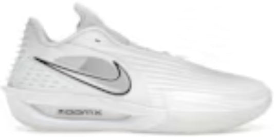 Mens Air Z GT Cut 3 Turbo White Metallic Silver Slip On Takkies Shoes Sneakers