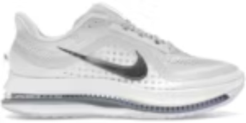 Mens Air Z Pegasus Premium White Metallic Silver Walking Takkies Shoes Sneakers