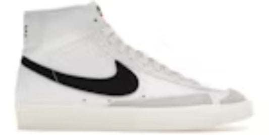 Mens Blazer Mid 77 Vintage White Black Trending Takkies Shoes Sneakers