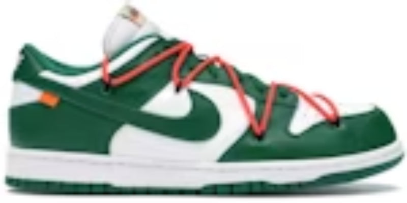 Mens D-Low Off-White Pine Green Sport Takkies Shoes Sneakers