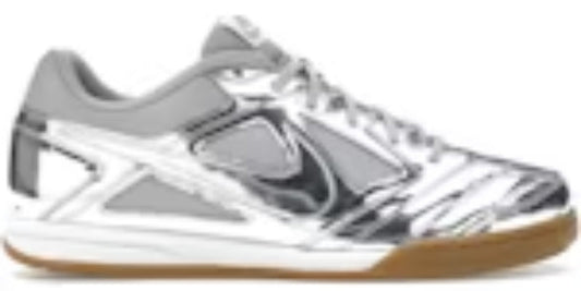 Mens Gato LV8 Metallic Silver White Gum Light Brown Walking Takkies Shoes Sneakers