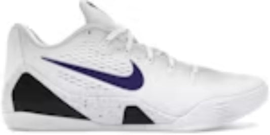 Mens Kobe 9 Elite Low EM Protro White Court Purple Takkies Shoes Sneakers