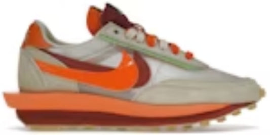 Mens LD Waffle sacai CLOT Kiss of Death Net Orange Blaze Beautiful Takkies Shoes Sneakers