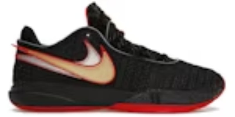 Mens LeBron 20 Miami Heat Comfortable Takkies Shoes Sneakers