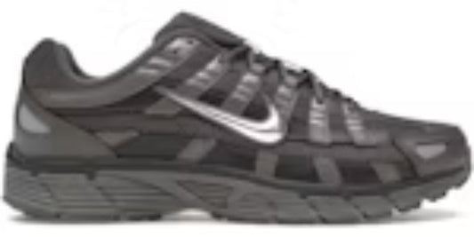 Mens P-6000 Cave Stone Medium Ash Flat Pewter Metallic Silver Cheap Takkies Shoes Sneakers