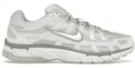 Womens P-6000 Summit White Pure Platinum Walking Takkies Shoes Sneakers