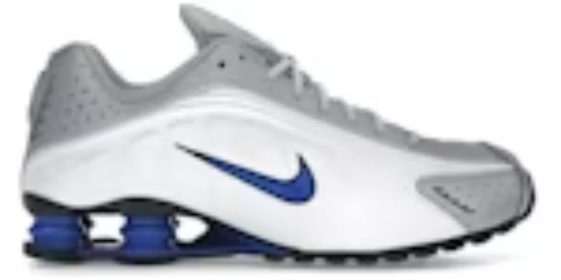 Mens R4 Metallic Silver Black Psychic Blue Best Takkies Walking Shoes Sneakers