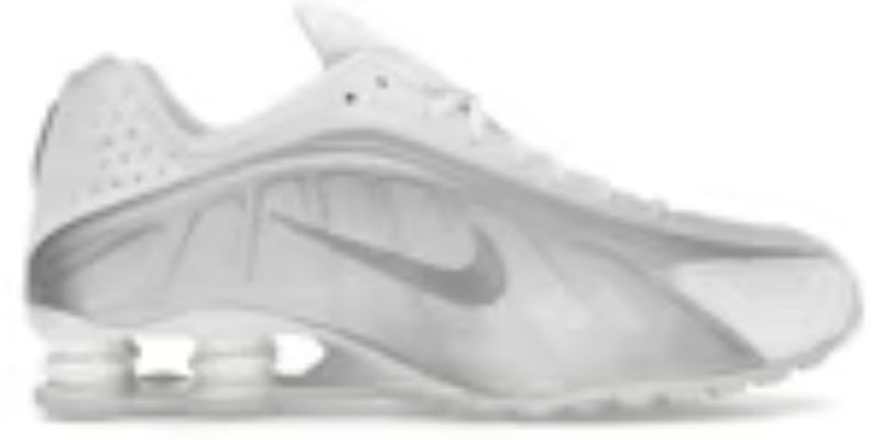 Mens Shox R4 White Bright Crimson Metallic Silver Cheap Takkies Sale Shoes Sneakers