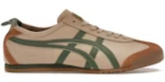 Men Sneakers Onitsuka Tiger Mexico 66 Beige Grass Green Sport Takkies