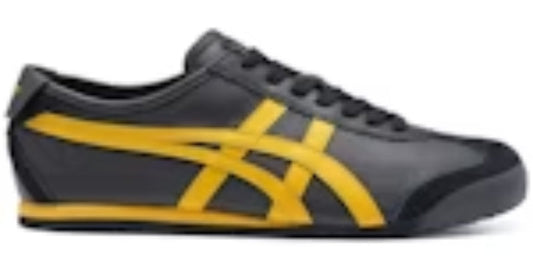 Men Sneakers Onitsuka Tiger Mexico 66 Black Yellow Cheap Takkies Online