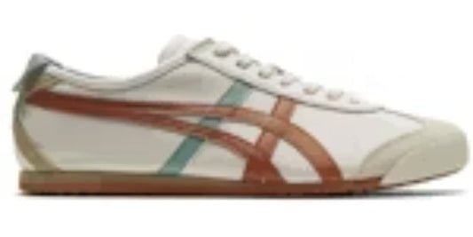 Men Sneakers Onitsuka Tiger Mexico 66 Cream Piquant Orange Comfortable Takkies