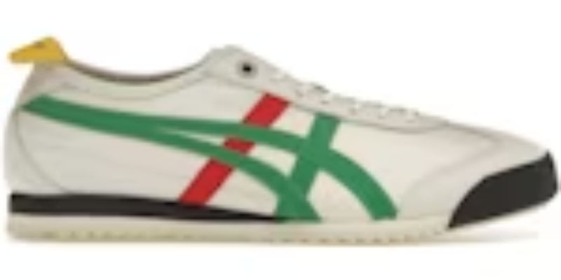 Men Sneakers Onitsuka Tiger Mexico 66 SD Birch Green Red Yellow Trending Takkies