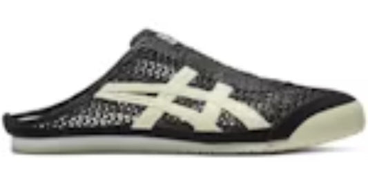 Men Sneakers Onitsuka Tiger Mexico 66 Sabot Black Cream Stylish Takkies