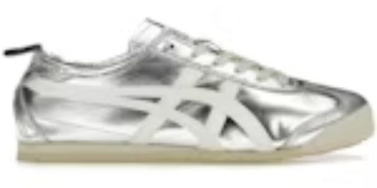 Men Sneakers Onitsuka Tiger Mexico 66 Silver Off White Comfortable Takkies