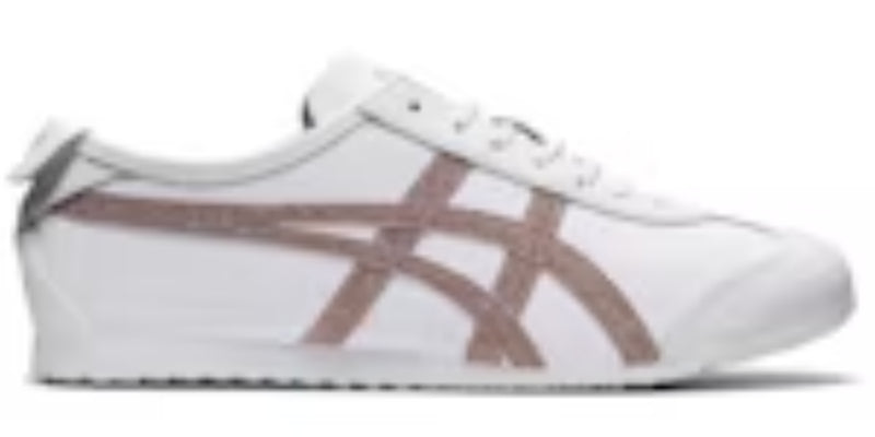 Men Sneakers Onitsuka Tiger Mexico 66 White Rose Gold Takkies Shop