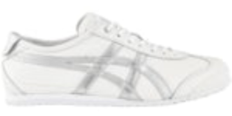 Men Sneakers Onitsuka Tiger Mexico 66 White Silver Trending Takkies