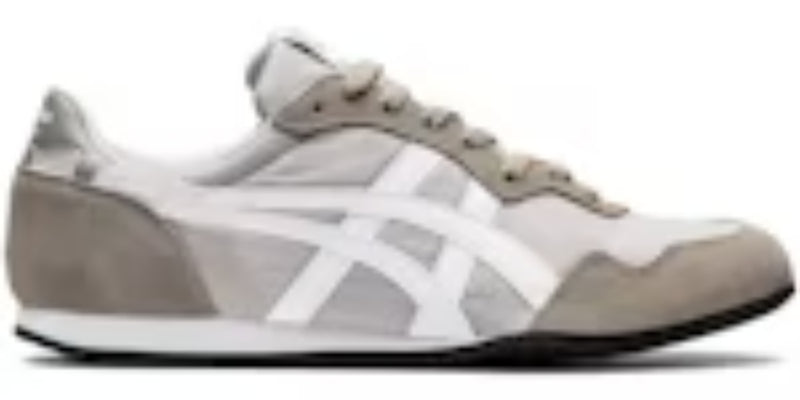 Men Sneakers Onitsuka Tiger Serrano Oyster Grey White Shoes Takkies