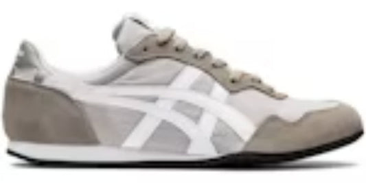 Men Sneakers Onitsuka Tiger Serrano Oyster Grey White Shoes Takkies