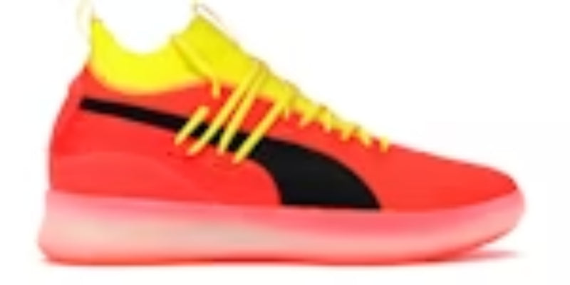 Men's Cool Takkies P Clyde Court Disrupt Red Blast Sneakers Shoes