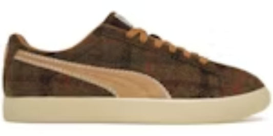 Men's Takkies P Clyde Harris Tweed Chamomile Caramel Latte Sneakers Shoes