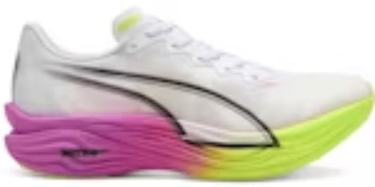 Men's Waterproof Takkies P Deviate Nitro Elite 3 White Pure Magenta Sneakers Shoes