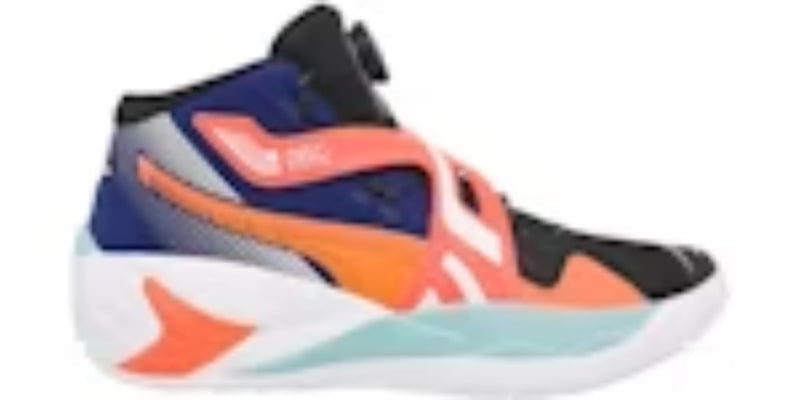 Men's Colourful Takkies P Disc Rebirth Elektro Blue Fiery Coral Sneakers Shoes