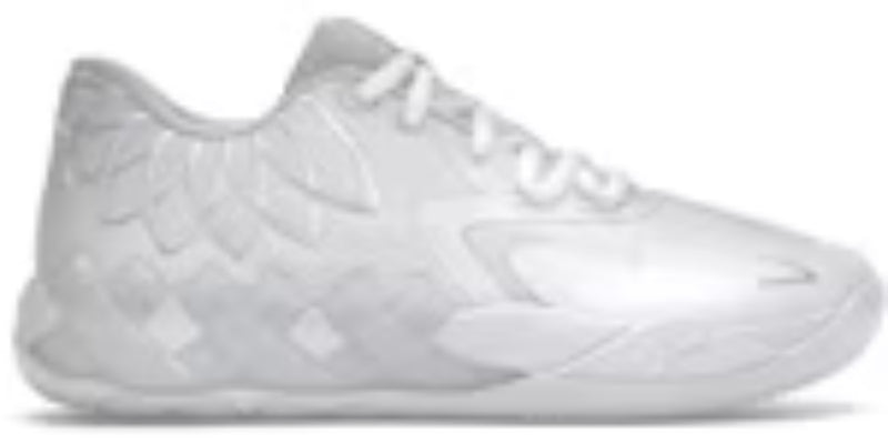 Men's Takkies Sale P LaMelo Ball MB.01 White Silver Sneakers Shoes