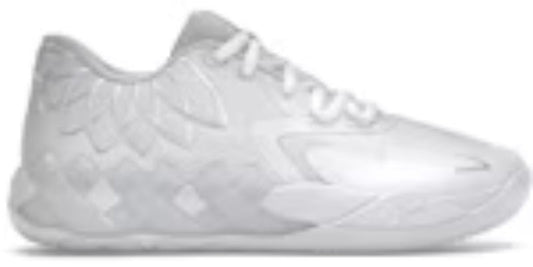 Men's Takkies Sale P LaMelo Ball MB.01 White Silver Sneakers Shoes