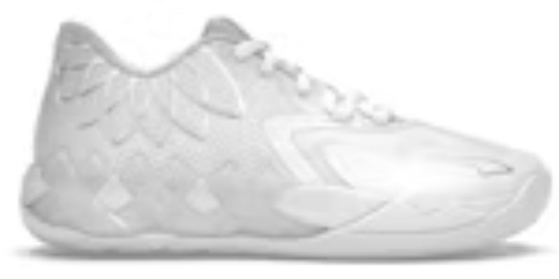 Men's Waterproof Takkies P LaMelo Ball MB.01 White Silver GS Sneakers Shoes