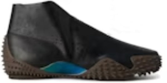 Men's Slip On Takkies P Mostro Mid Aries Black Chocolate Sneakers Shoes