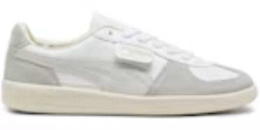 Men's Best Takkies P Palermo Leather P White Cool Light Gray Sugared Almond Sneakers Shoes