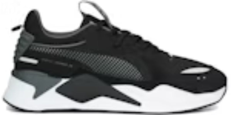 Men's Comfortable Takkies P RS-X Suede Black Glacial Grey Sneakers Shoes