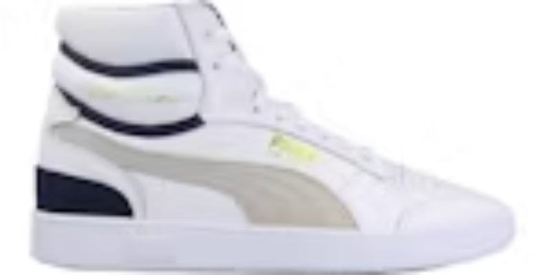 Men's Takkies P Ralph Sampson Mid OG White Grey Violet Peacoat Sneakers Shoes