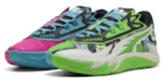 Men's Slip On Takkies P Scoot Zero II NBA 2K Mismatched Sneakers Shoes