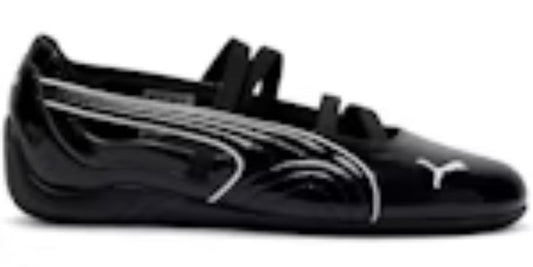Women's Cheap Takkies Online P Speedcat Ballet Glossy Black Sneakers Shoes