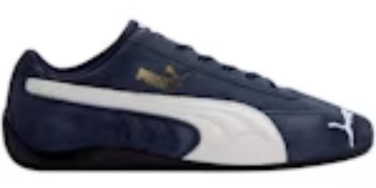 Men's Beautiful Takkies P Speedcat LS Peacoat White Sneakers Shoes