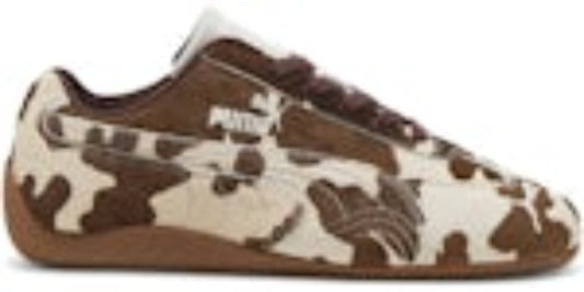 Women's Takkies Shop P Speedcat OG Cow Print Sneakers Shoes