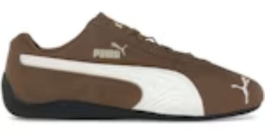 Men's Takkies Sale P Speedcat OG Haute Coffee Frosted Ivory Gold Tongue Logo Sneakers Shoes
