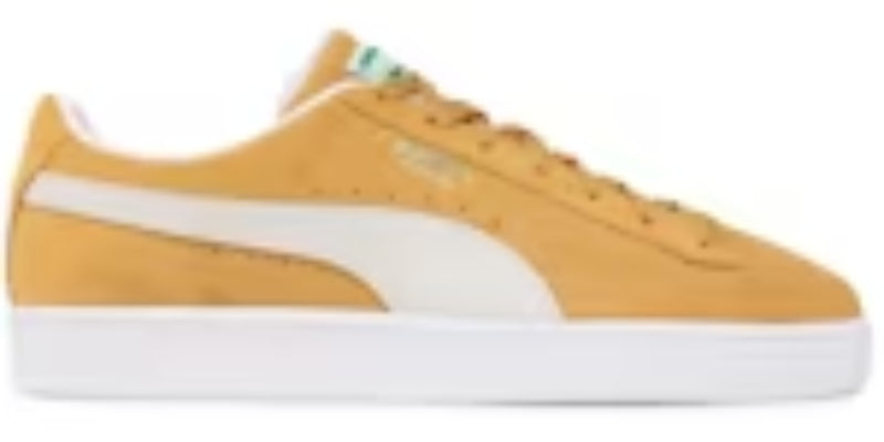 Men's Beautiful Takkies P Suede Classic XXI Honey Mustard P White Sneakers Shoes