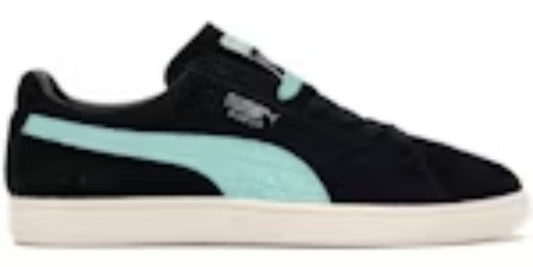 Men's Takkies P Suede Diamond Supply Co. Black Sneakers Shoes