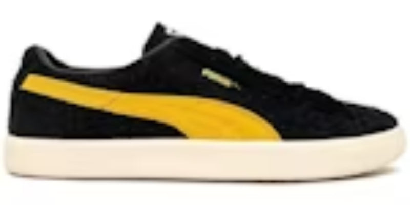 Men's Takkies Shoes P Suede Vintage Black Mustard Seed Hairy Suede Sneakers Shoes