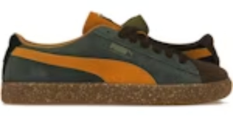 Men's Comfortable Takkies P Suede Vintage Perks and Mini Brown Sneakers Shoes