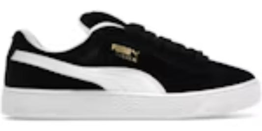 Men's Cheap Takkies P Suede XL Black White Sneakers Shoes