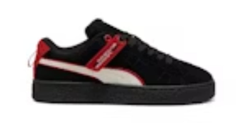 Men's Different Takkies P Suede XL Hero Scuderia Ferrari Black Warm White Sneakers Shoes