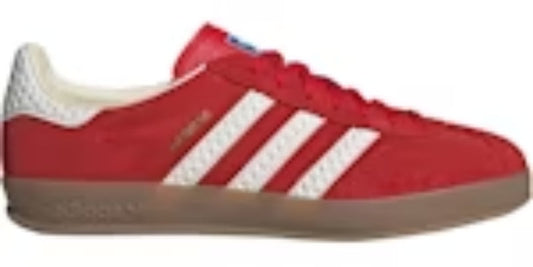 Takkies Shop Gazelle Indoor Better Scarlet Off White Gum Sneakers