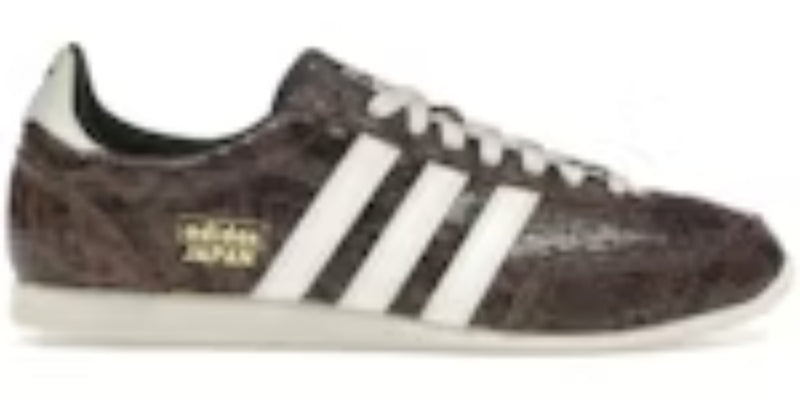 Sport Takkies Japan Brown Snakeskin Sneakers